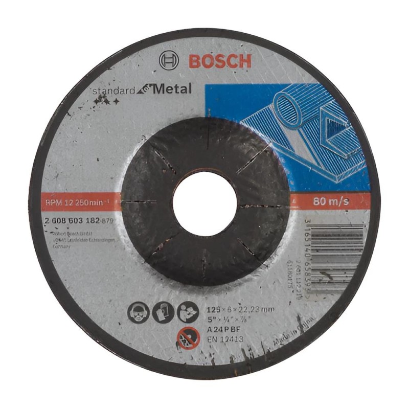 Tisztítókorong 125x6.0 mm A24 P BF -acél- Bosch (2.608.603.182)