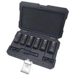 Kerékanya dugókulcs készlet 7 db-os kétvégű - Welzh Kerékanya dugókulcs készlet 7 db-os kétvégű - Welzh