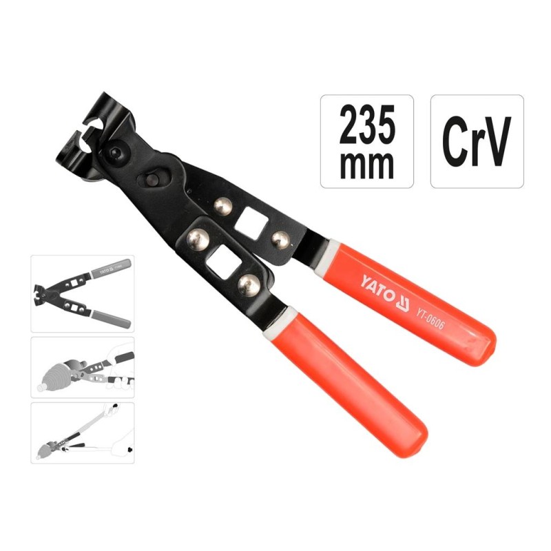 Bilincsfogó féltengely gumiharanghoz, profi YATO (YT-0606) Bilincsfogó féltengely gumiharanghoz, profi YATO (YT-0606)