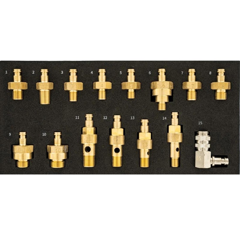 Nyomásteszter PressureDiag-hoz Adapter készlet motor és turbó (HU35033)