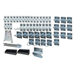 Műhelybútor SP SERIES Felső rész: Perforált falhoz kampó készlet 54 db-os Műhelybútor SP SERIES Felső rész: Perforált falhoz kampó készlet 54 db-os