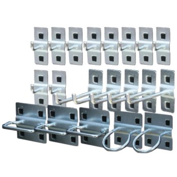 Műhelybútor SP SERIES Felső rész: Perforált falhoz kampó készlet 20 db-os