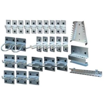 Műhelybútor SP SERIES Felső rész Perforált falhoz kampó készlet 28 db-os