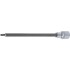 Rátűzőkulcs - crowa+bit 1/2'' torx T30 x 200 mm extra hosszú - BGS