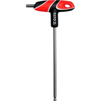 Imbuszkulcs T-fogós  7-es, gömbvégű - Yato