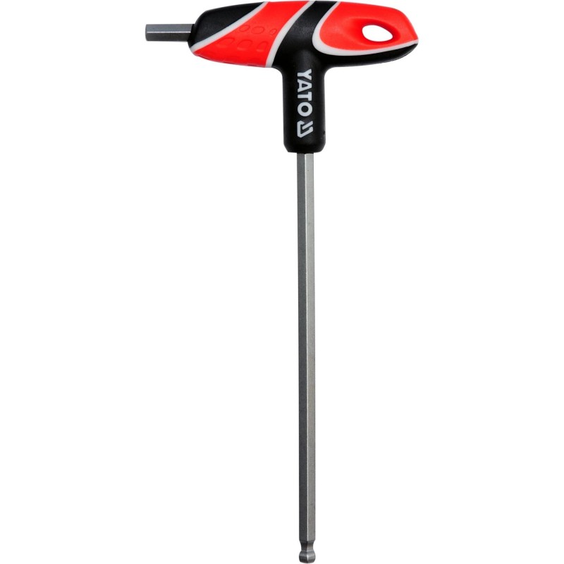 Imbuszkulcs T-fogós  7-es, gömbvégű - Yato