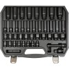 Légkulcsfej készlet 1/2'' 40 db   9-30 mm rövid-hosszú YATO (YT-10555)