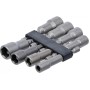 Csavarbehajtó hatlap csavarra, bit befogással készlet6-13 mm /  65mm - BGS
