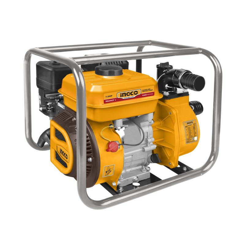 INGCO Benzines vízszivattyú 2'' 208 cm3 7 LE 550 liter/óra