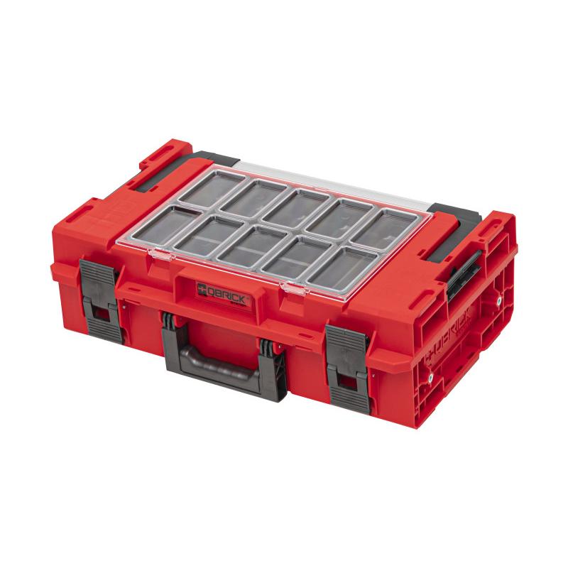 QBRICK SYSTEM ONE 2.0 Szerszámosláda Expert 200 Red Ultra HD