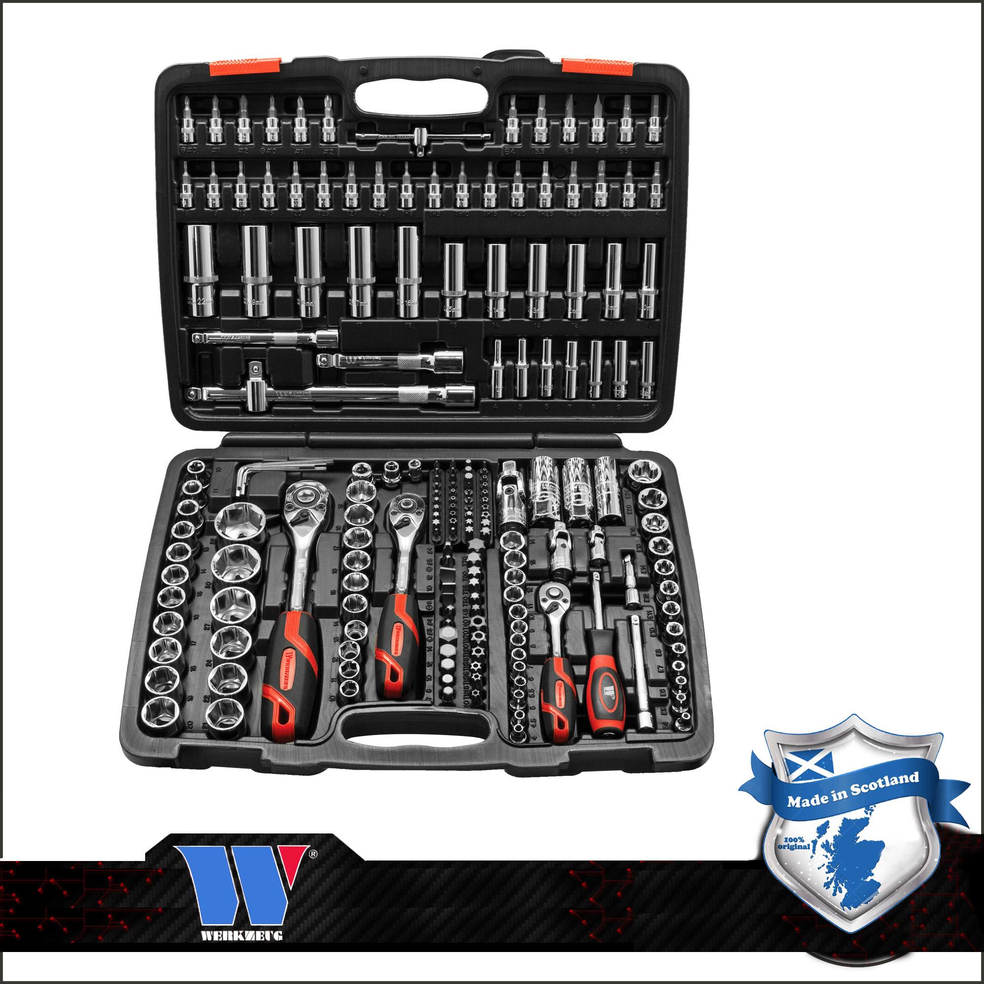 Szerszámkészlet 191 részes 1/4&amp;#34; - 3/8&amp;#34; - 1/2&amp;#34; (4188-WW)