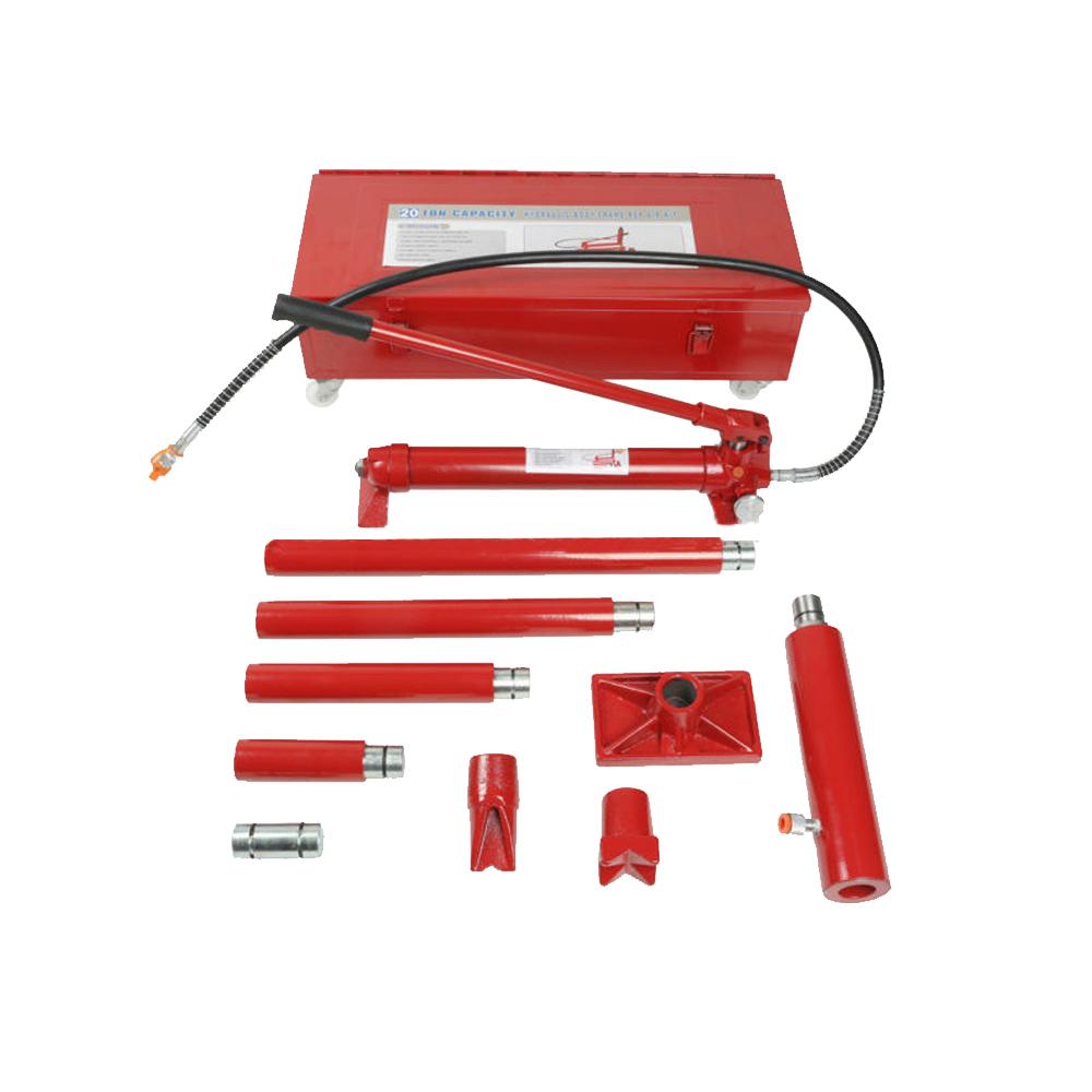 Hidraulikus nyomató, egyengető készlet 20t (T03020)