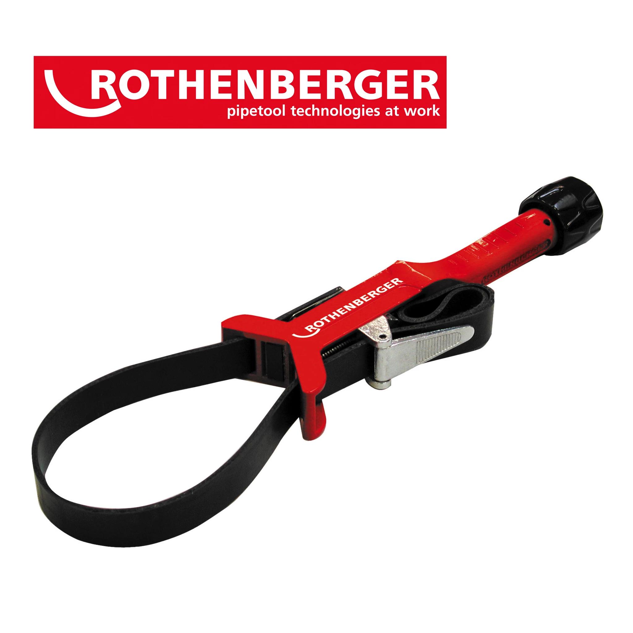 Csőfogó, állítható gumiszalagos 3/4-6&amp;#34; 20-160 mm - Rothenberger (55075)