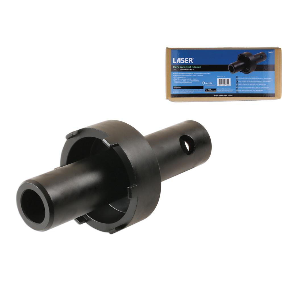 Körmöskulcs Mercedes-Benz TGK 6 köröm x 92 mm 3/4" hátsó kerékagyhoz (LAS-7852)