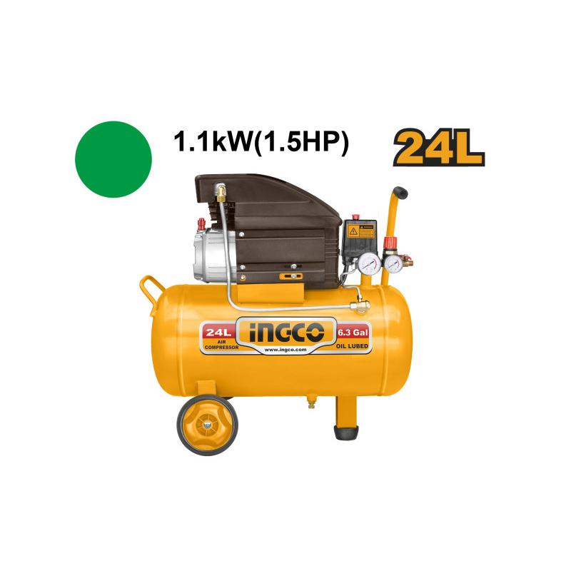 INGCO Kompresszor 1,1 kW 24 liter 8bar