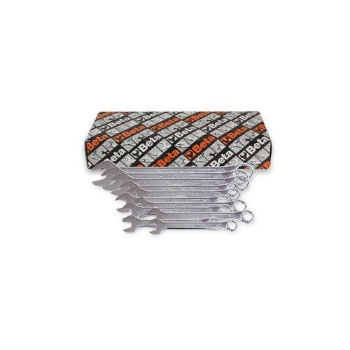 BETA 42SLIM/S11  11 RÉSZES Vékonyított  Végű Csillag-villáskulcs Készlet