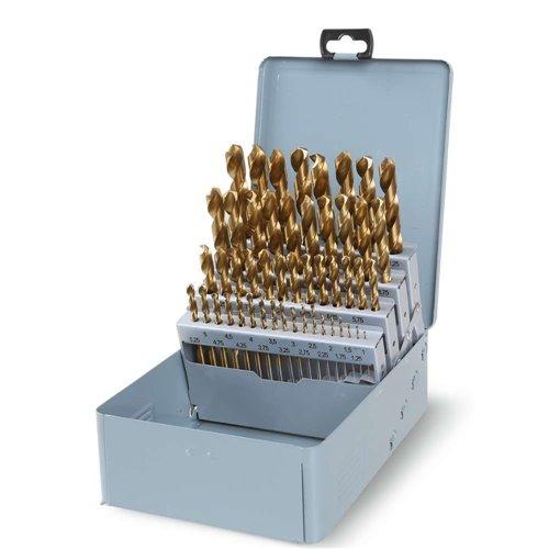 414/SP49 rövid csigafúró szerszám készlet kofferban