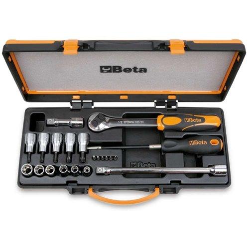 920TX/C17 6 csavarhúzóbetét, 6 dugókulcs Torx®-csavarokhoz és 4 tartozék fémdobozban