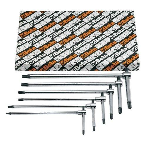 951TX/S6 6 darabos hajlított csavarhúzó készlet Torx® csavarokhoz