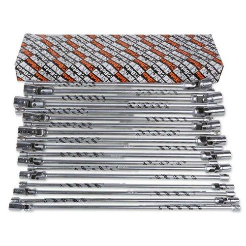 952/S18  18 részes csuklós T-kulcs szerszám készlet