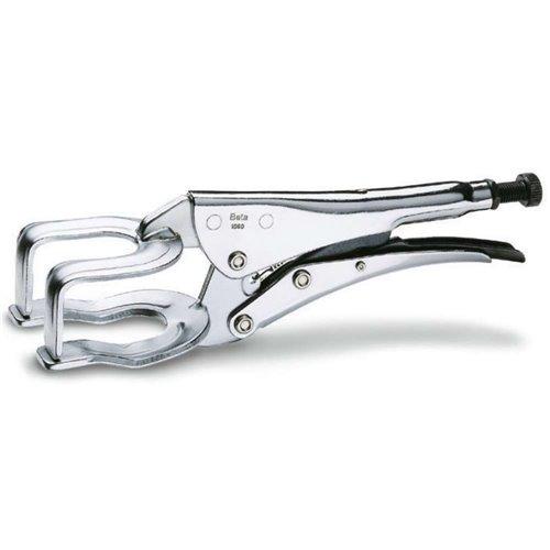 1060 200 Hegesztőfogó szögvashoz, krómozott