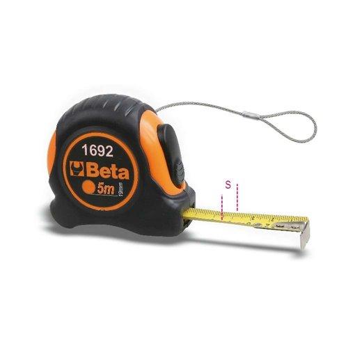 1692HS Mérőszalag, ütésálló bimateriál ABS-ház, acélszalag, pontossági osztály: II