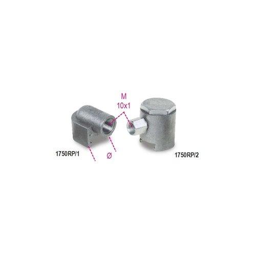 BETA 1750RP/2 zsírzófej lapos zsírzógombokhoz – 22 mm, M10x1 menet