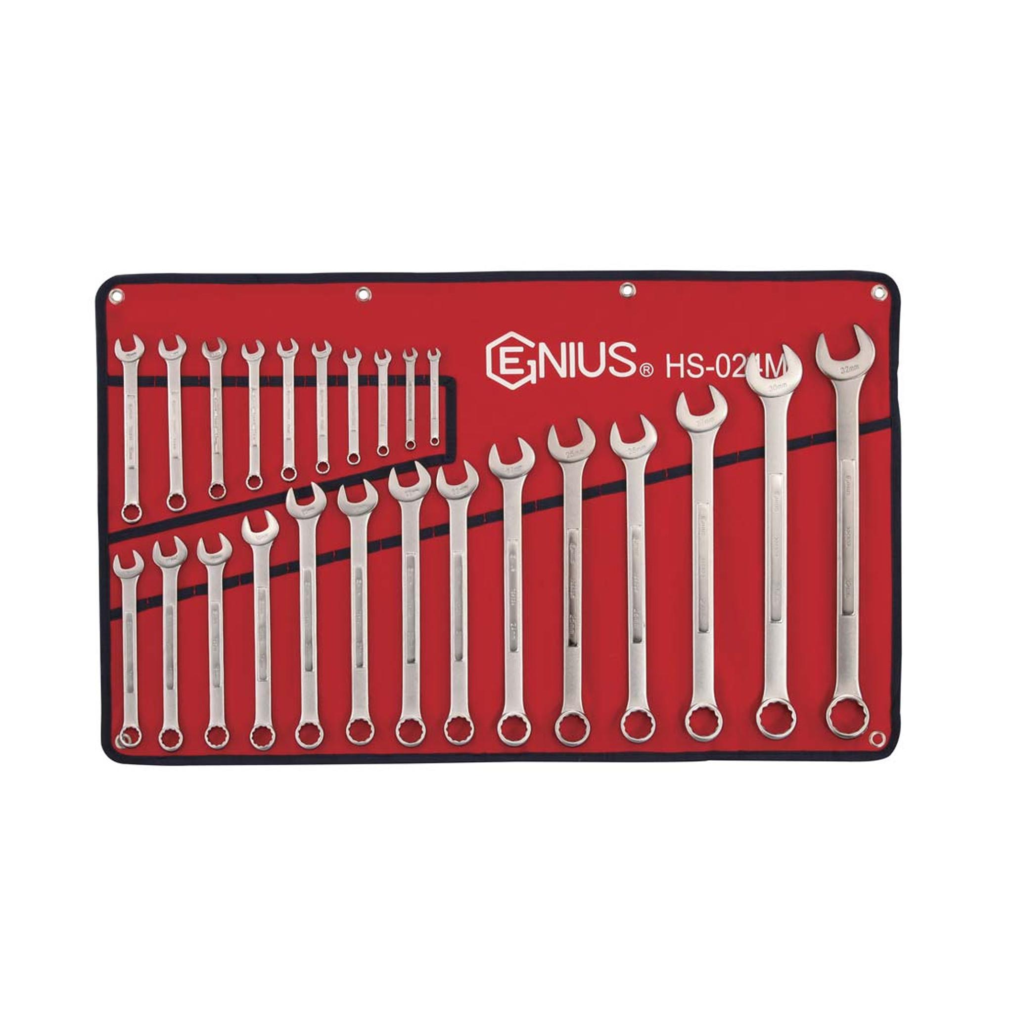 Csillag-villáskulcs klt. 24 db 6-32-ig (HS-024M)