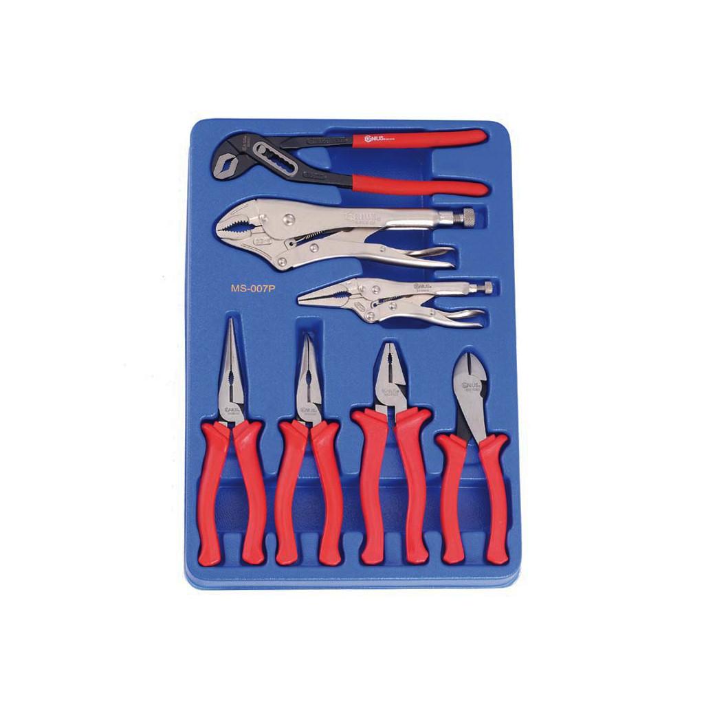 Tálcás Genius fogókészlet 7 db-os - 1/2 (MS-007P)