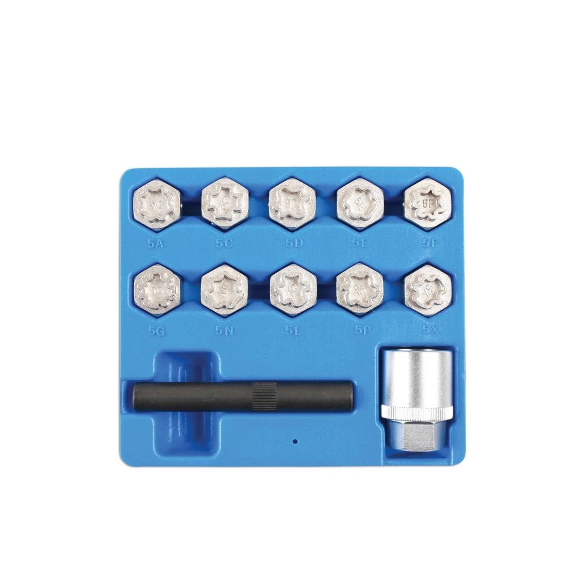 Kerékőr kulcs készlet MERCEDES gyári kerékőrökhöz 12 db-os (LAS-6742)